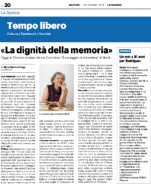 Susanna Baldi, IL CORAGGIO DI RICORDARE