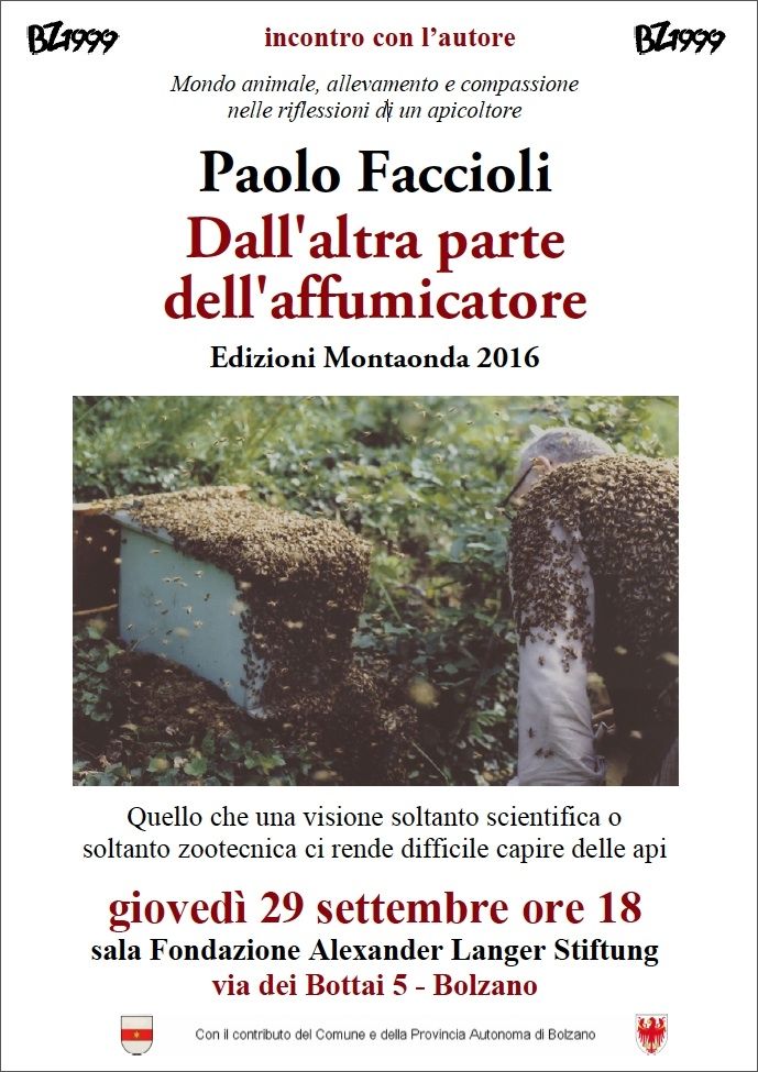 29 settembre 2016 - BOLZANO: Paolo Faccioli